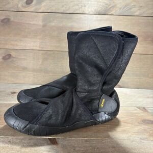vibram furoshiki womens size 39 shoes black fur lined new yorker boots